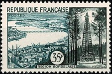 FRANCE 1957 BORDELAIS YT n° 1118 Neuf ★★ luxe / MNH (A)