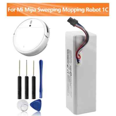 Battery P1904-4S1P-MM For Xiaomi Mijia Sweeping Mopping Robot Vacuum Cleaner 1C