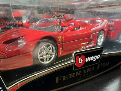 burago1/18フェラーリF50　レッド 1/18 BBurago Ferrari F50 (Red) Diecast Car Model