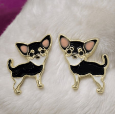 Chihuahua Earrings Dog Mom Pierced Ears Pet Owner Jewelry Mexican Toy Breed