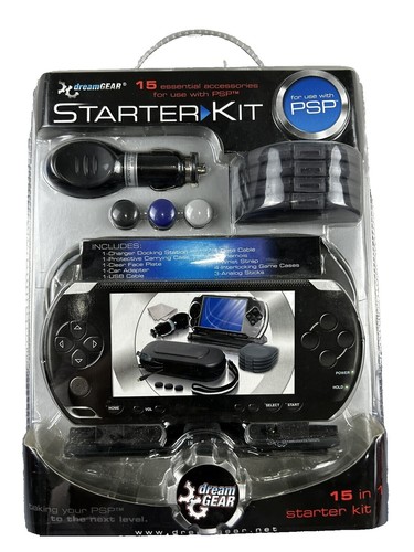 Dreamgear 9 in 1 Gamer Pack for Sony PSP 3000 + 2000 NEW IN