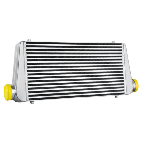 Intercooler de aluminio de entrada/salida de 3" 600x300x100 mm tamaño de núcleo universal - Imagen 6 de 11