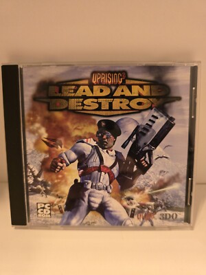 Uprising 2: Lead and Destroy PC  CD ROM 1997 3DO  by Cyclone Studios