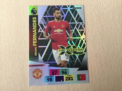 Adrenalyn. Xl, Limitiert. Auflage, (.  B. Fernandes, ) Man Utd, A