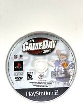 NFL GameDay 2003 PlayStation 2 PS2 Video Game Disc Only Clean Tested Free Ship!!