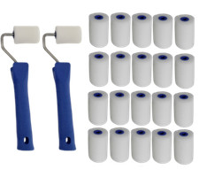 5cm Farbwalzen Lackier-Streich-Set Farbbügel...