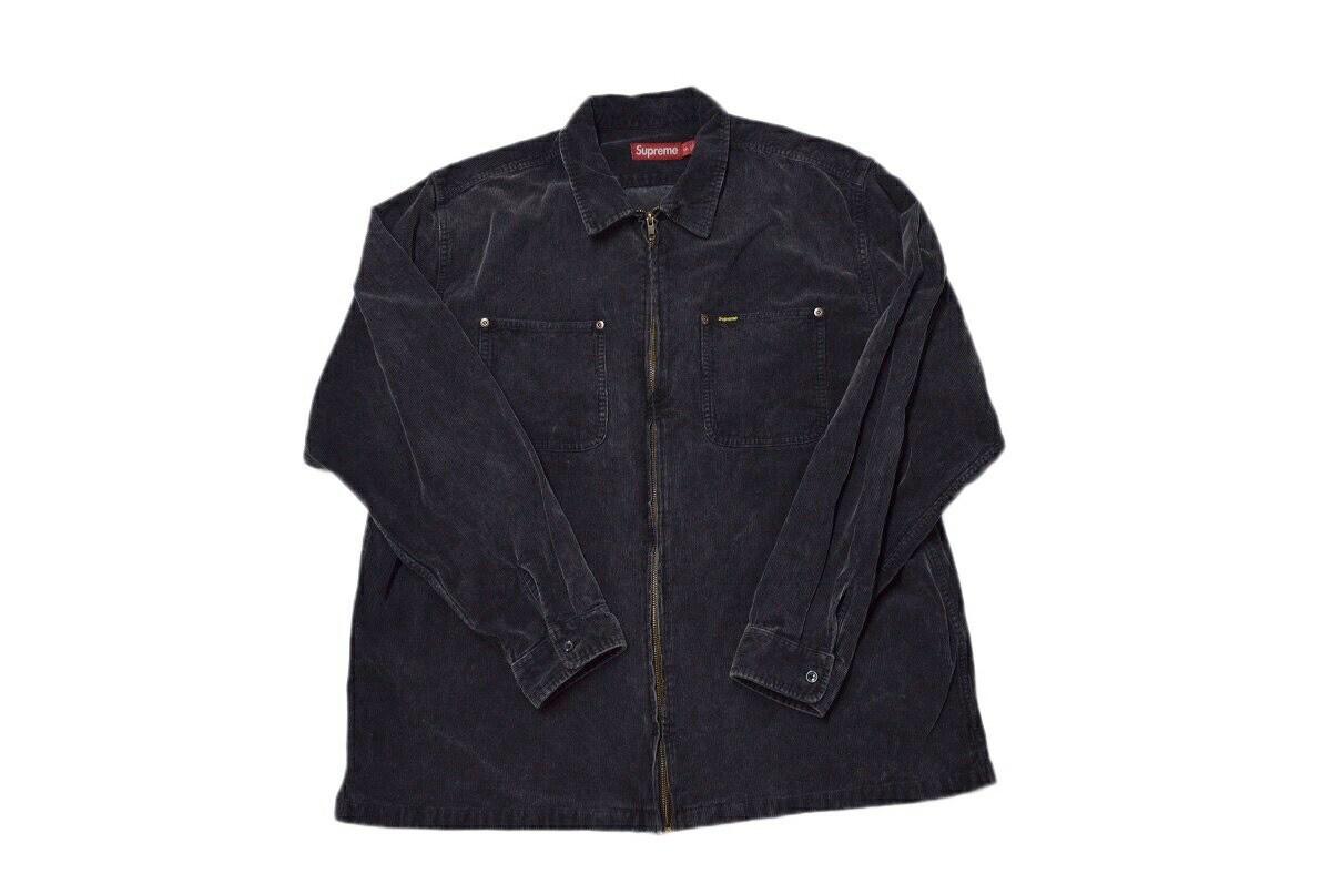 ジャケット・アウター supreme Washed Corduroy Zip Up Shirt Supreme Washed Corduroy Zip Up Shirt (SS24) - $148