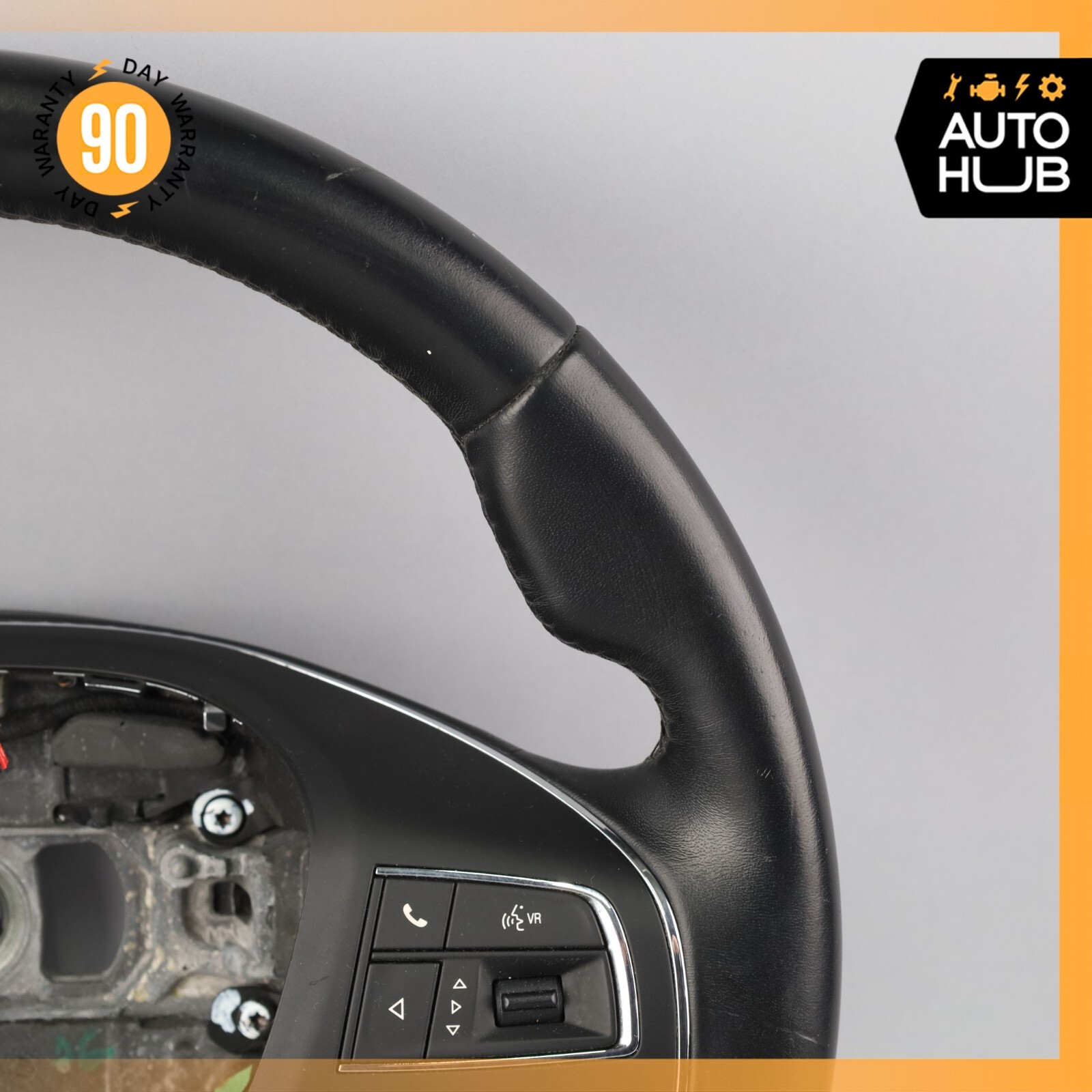 17-20 Maserati Levante M161 Steering Wheel Black 06700876130 OEM 64k