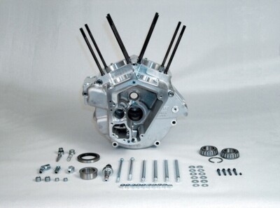 S&S Engine Crankcase Set Stock Bore fits Harley-Davidson 10-0000