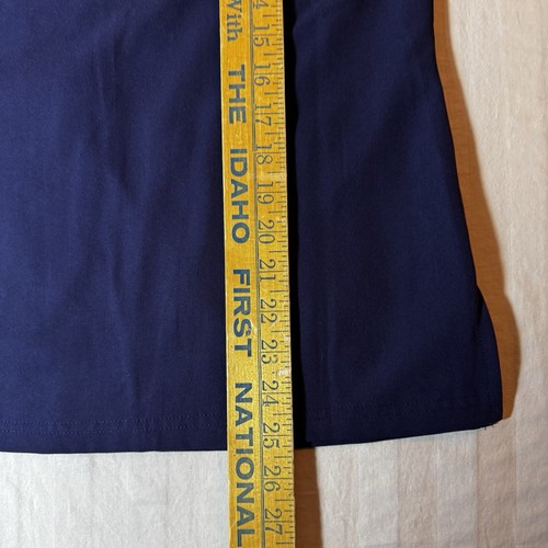 Koi Scrub Top Womens XXS Next Gen Hustle and Heart 3-Pocket Stretch Navy Blue - Picture 11 of 11