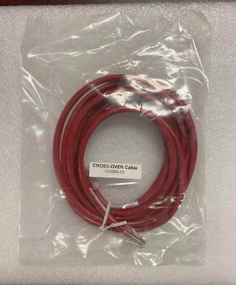 10ft RED CAT5 Cross-Over RJ45 Network Cable for device direct connect to router