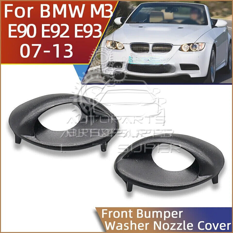 Painted For 2005 - 2013 BMW M3 E90 E92 E93 Headlight Washer Nozzle