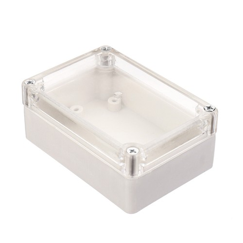 Waterproof Clear Cover Electronic Project Enclosure Plastic Case Junction Box - Foto 3 di 31