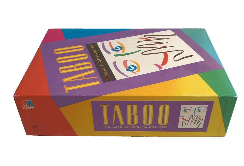 Taboo Vintage Card Game By MB Games - Image 2 of 4