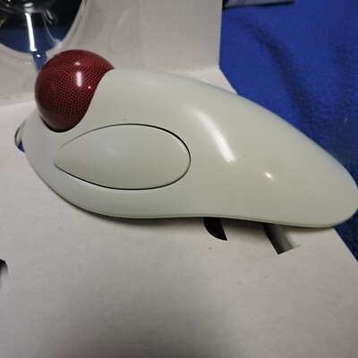 Logitech 804292-0000 Trackball Marble Mouse T-CM14 Wired PS2 Connector
