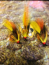3 V Fly Size 10 Ultimate RV Super Park Shrimp Treble Salmon Flies