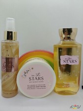 Bath  Body Works 3pc IN THE STARS Shimmer Set shower gel Body Butter