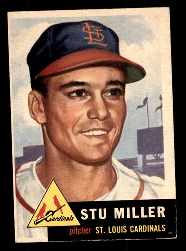 1953 Topps #183 Stu Miller EX - Bild 1 von 2