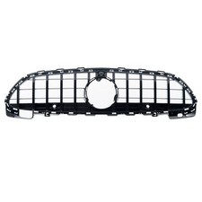 Für Mercedes C-Klasse W206 S206 ab 2021- Kühlergrill Grill Sport Schwarz Glanz