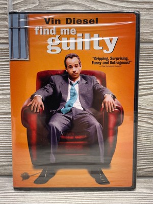 Find Me Guilty (DVD, 2006) Vin Diesel  BUY 2 GET 1 FREE! 