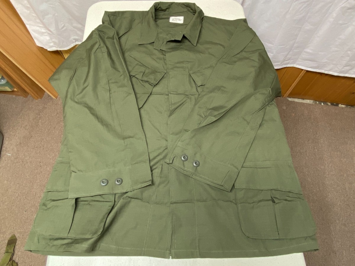 F0020LL Orig US Military Vietnam 4 Pocket Ripstop Jungle
