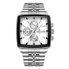 REWARD Men's Multifunction Chronograph Calendar Luminous Waterproof Quartz Watch