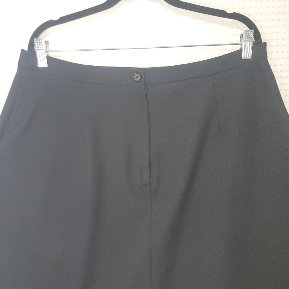 Falda de vestir plisada negra de colección EUC EVANS Slimma para mujer talla 24 (36" cintura) Foto 2 de 4