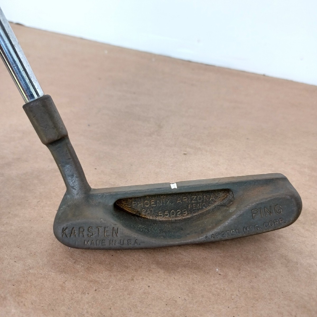 Vtg Ping Karsten Putter - 85029 - Patent Pending - Steel 35 Vtg Ping Karsten Putter - 85029 - Patent Pending - Steel 35