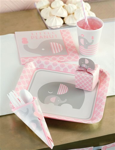 Little Peanut Girl Baby Shower Favor Boxes Paper Wild Safari Pink 8 Pack Decor - Picture 3 of 3