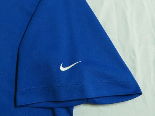 M-3XL Blue THUNDER Nike Dri-Fit Men's #48A Polo Shirt - Picture 13 of 13