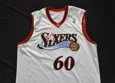 Sixers Webber 4 NBA Reebok ユニフォーム ゲームシャツ Sixers Webber 4 NBA Reebok ユニフォーム ゲームシャツ Vintage
