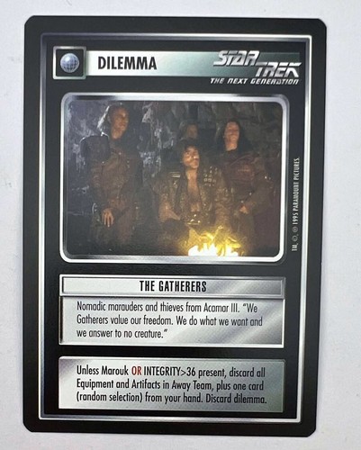 Star Trek The Next Generation CCG Alternate Universe 1995 PICK A CARD UNPLAYED - Picture 107 of 120