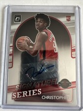2021-22 Optic Josh Christopher Signature Series Rookie Auto