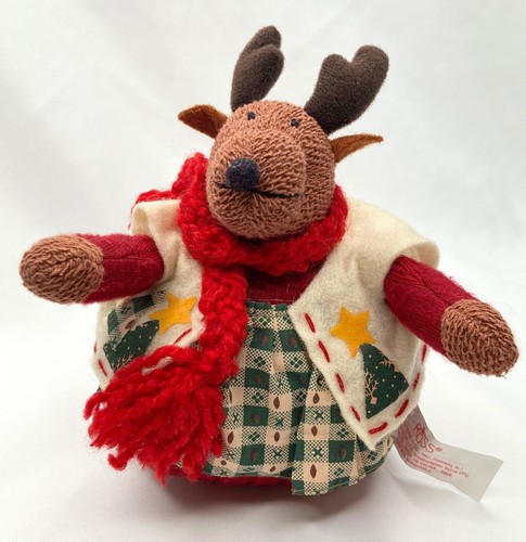 fat reindeer plush