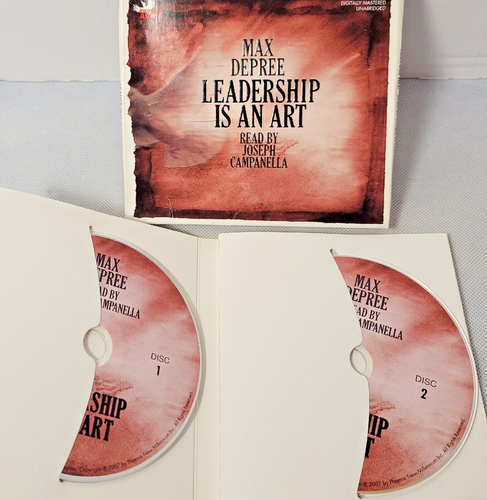 Leaadershipi Is An Art by Max Depree - Audio CD (Read by Joseph Campanella) - Imagen 3 de 3