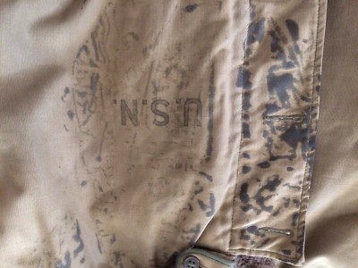 VINTAGE 1940 N1 WWII US USN NAVY GREEN DECK COAT JACKET CONTRACT