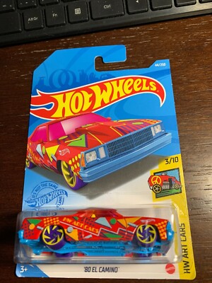 HOT WHEELS 2021 B CASE '80 EL CAMINO ART CARS 44/250 A66