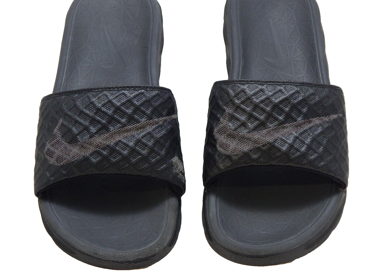 Nike Benassi Solarsoft Slides Men's Size 5 Black Anthracite