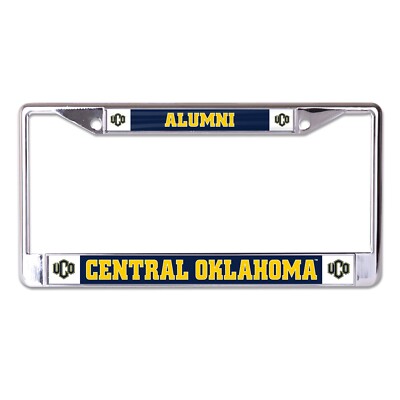 University of Central Oklahoma Alumni Metal License Plate Frame-Licensed Product