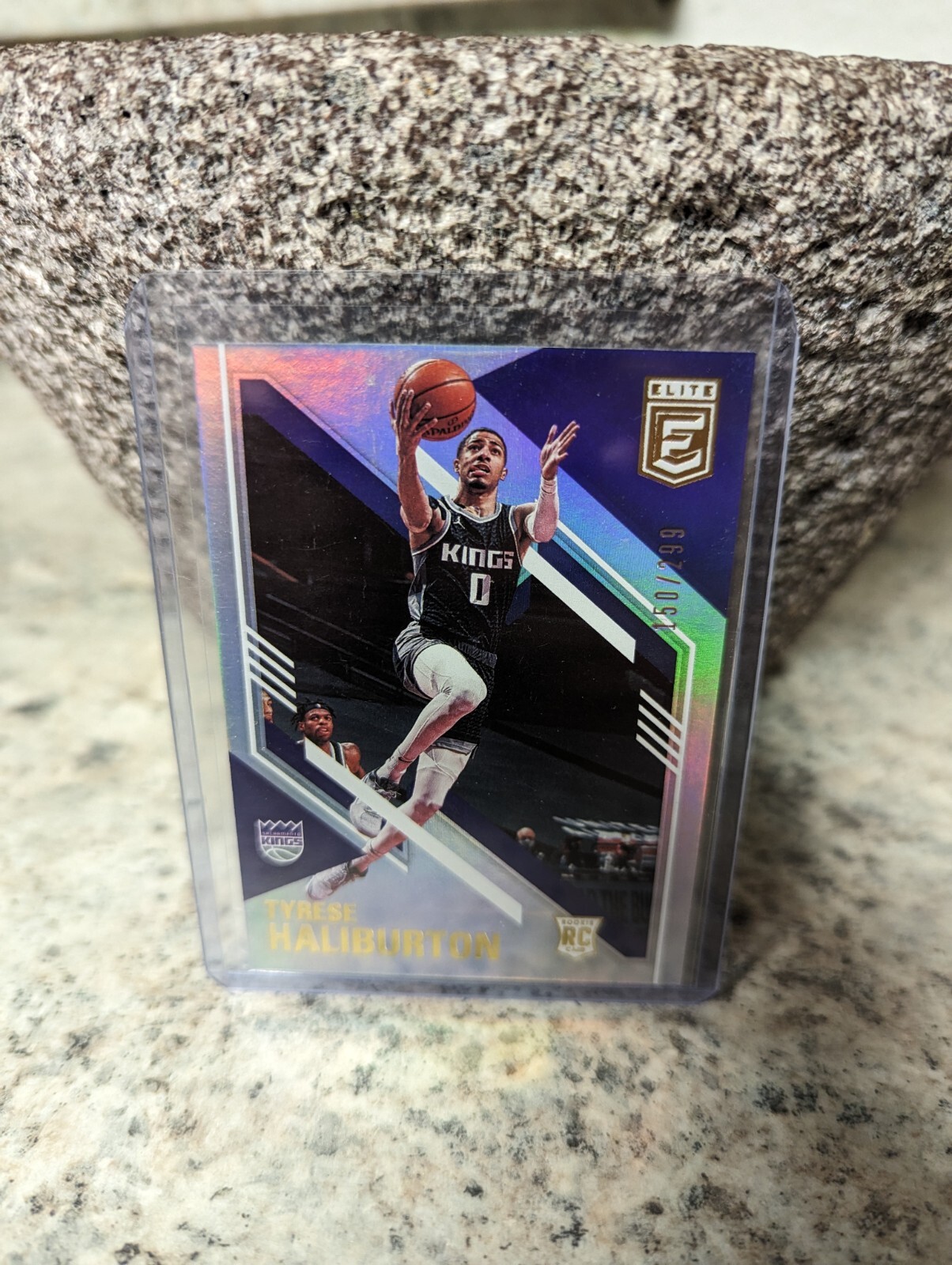 Tyrese Haliburton 150/299 Rookie 2020-21 Donruss Elite Basketball