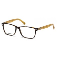 DSQUARED2 DQ5201 052 Tortoise Plastic Optical Eyeglasses Frame 55-15-145 DQ RX
