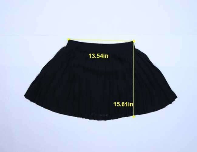 Forever 21 Solid Black Pleated Stretch Waist Line… - image 4