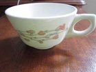 syracuse china peach and purple flower coffee cup- Syralite beautiful vintage!!