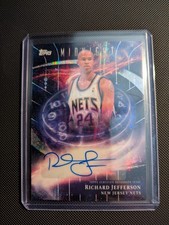 2025-26 Topps Midnight Stroke of Midnight Autograph Richard Jefferson Nets