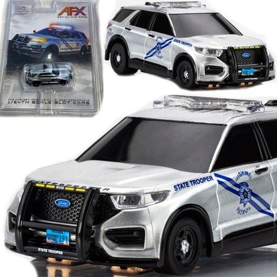 AFX Police Interceptor State Trooper Ford Explorer HO Slot Car