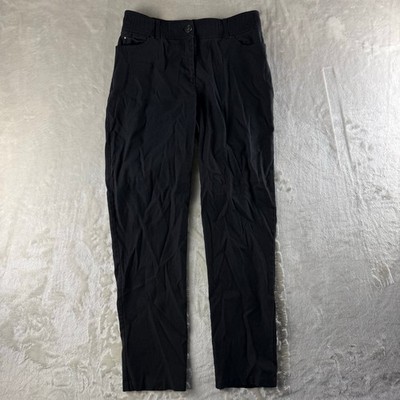 89th + Madison Stretch Waist Pants Women's Size 8 Black 
