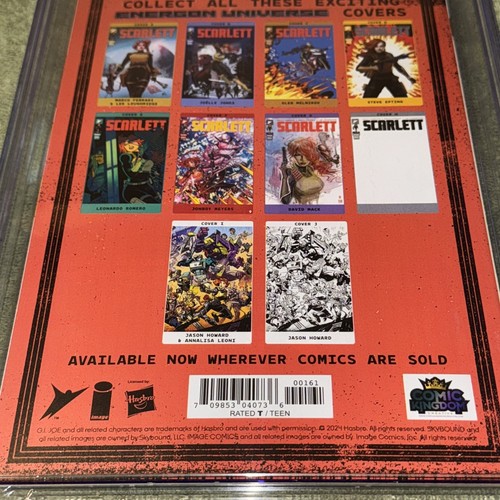 Scarlett 1 (2024 Image) CGC 9.8 Shah Variant Cover, Comic Kingdom G.I. Joe - Bild 7 von 12