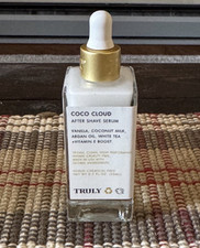 TRULY Coco Cloud Aftershave Serum Vanilla Coconut Milk Argan Oil 1 fl oz