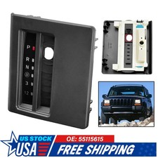55115615 For Jeep Cherokee Xj 97-2001 Gearshift Gear Shift Indicator Trim Bezel