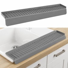GBACHOOSE Sink Splash Guard, 30 Inch Silicone Faucet Mat for Kitchen Sink wit...